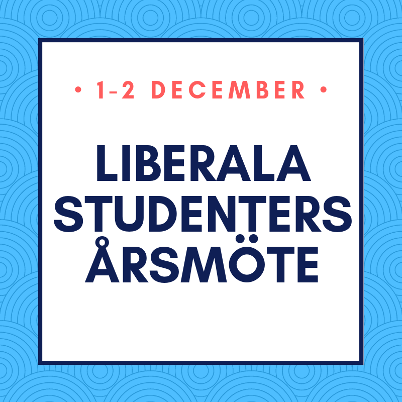 Välkommen till Liberala Studenters årsmöte!